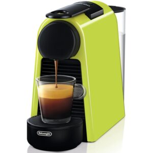 Espressor Nespresso Essenza Mini - Verde, 19 Bari, 1150W + 50 capsule Kremoso incluse